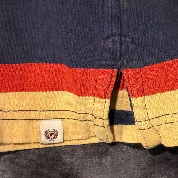 Phat Farm 3XL Polo Shirt Y2K Vintage 90s Baggy Fit Stripe Skater Retro Hip Hop - Picture 12 of 12